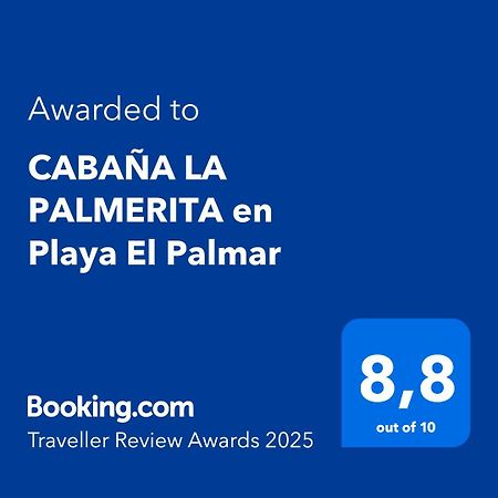 Cabana La Palmerita En Playa El Palmar El Palmar  Kültér fotó